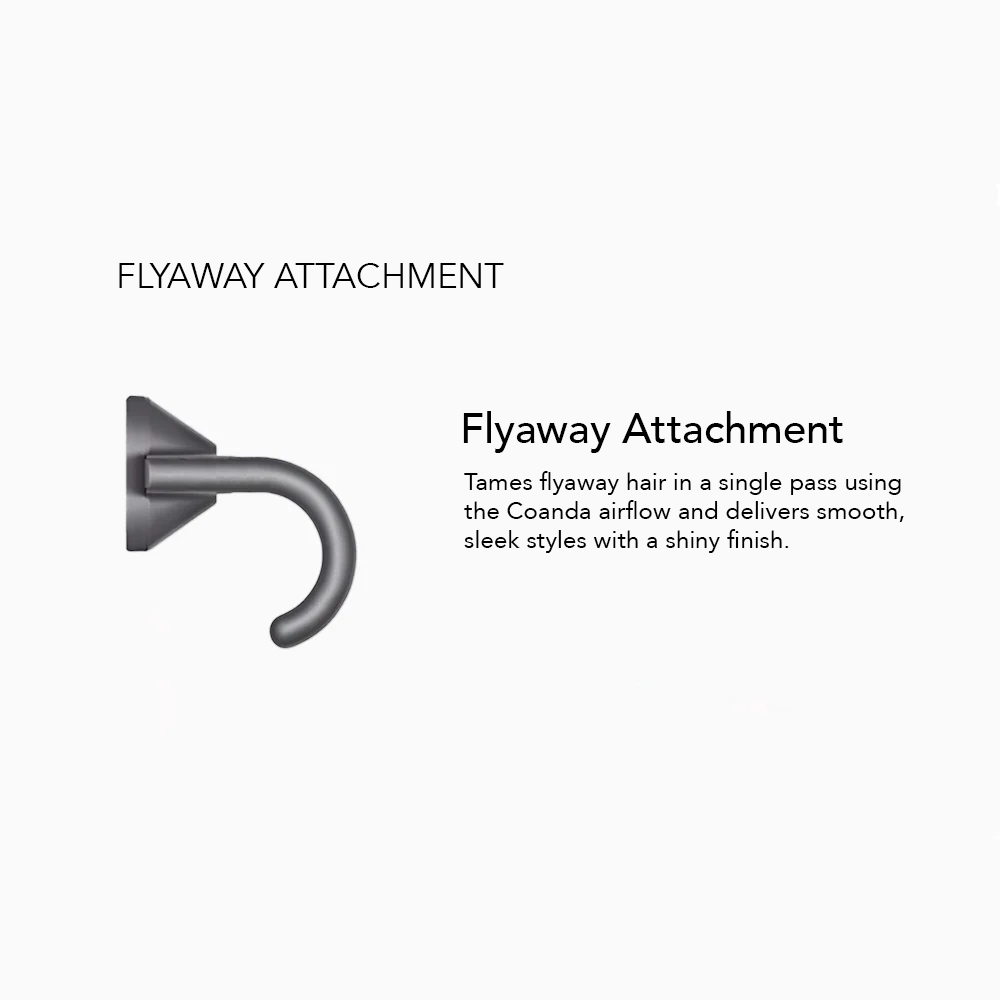 5-Piece Attachment Set – Original Doyoo AirPro™ Supersonic High-Performance Hair Dryer